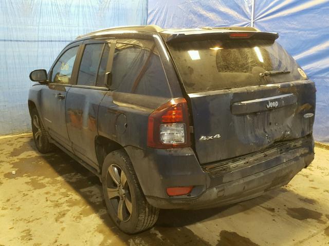 1C4NJDEB1GD572928 - 2016 JEEP COMPASS LA BLUE photo 3