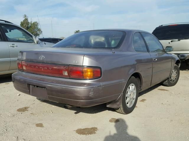 4T1SK12CXRU346459 - 1994 TOYOTA CAMRY LE CHARCOAL photo 4