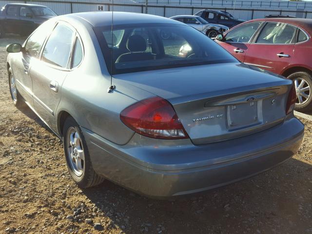 1FAHP53UX6A158235 - 2006 FORD TAURUS SE GREEN photo 3