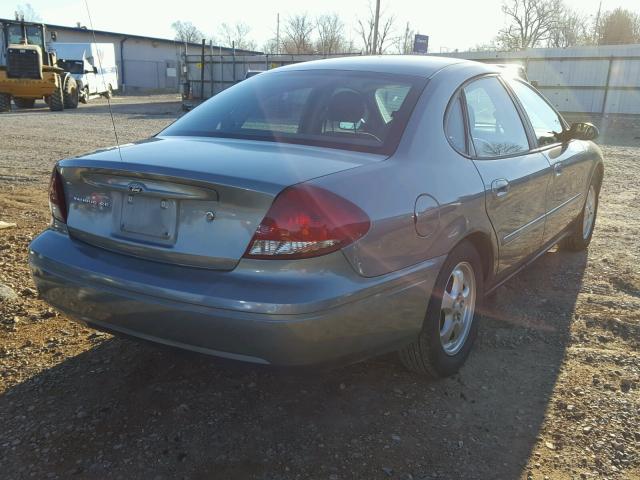 1FAHP53UX6A158235 - 2006 FORD TAURUS SE GREEN photo 4