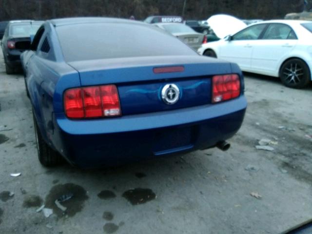 1ZVFT80N175305383 - 2007 FORD MUSTANG BLUE photo 9