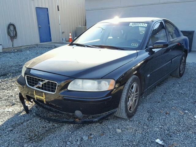 YV1RS592262536250 - 2006 VOLVO S60 2.5T BLACK photo 2