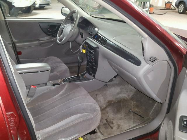 1G1ND52J12M700059 - 2002 CHEVROLET MALIBU მუქწითელი ფოტო 5