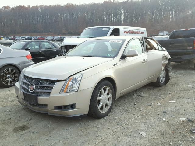 1G6DS57V680174454 - 2008 CADILLAC CTS HI FEA WHITE photo 2