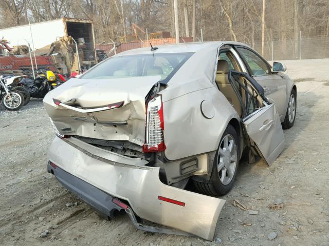 1G6DS57V680174454 - 2008 CADILLAC CTS HI FEA WHITE photo 4