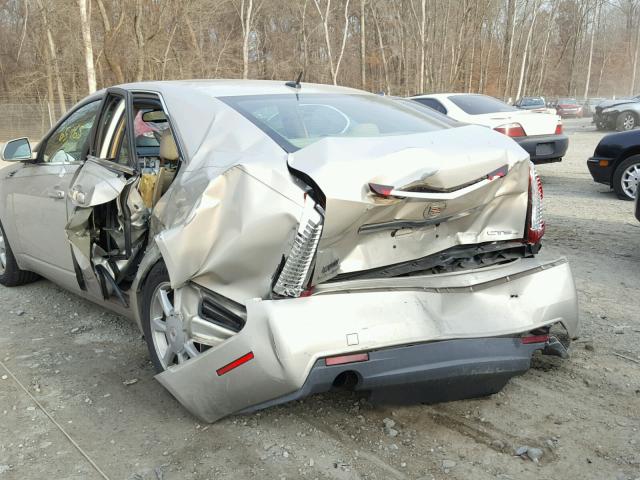 1G6DS57V680174454 - 2008 CADILLAC CTS HI FEA WHITE photo 9