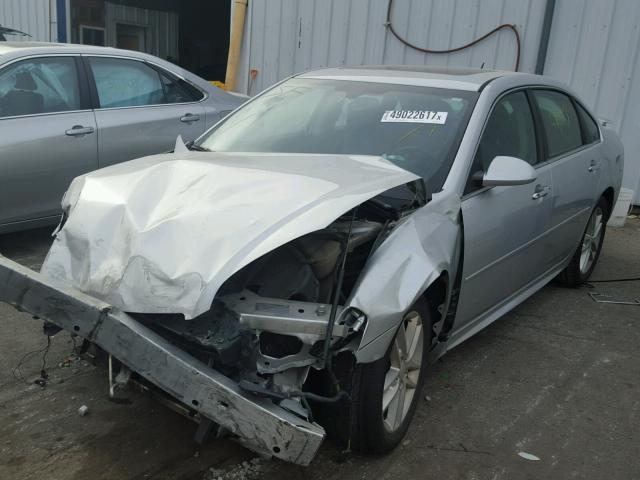 2G1WC5E34E1105646 - 2014 CHEVROLET IMPALA LIM SILVER photo 2