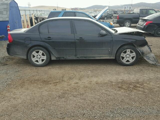 1G1ZT58F37F257528 - 2007 CHEVROLET MALIBU LT BLACK photo 10