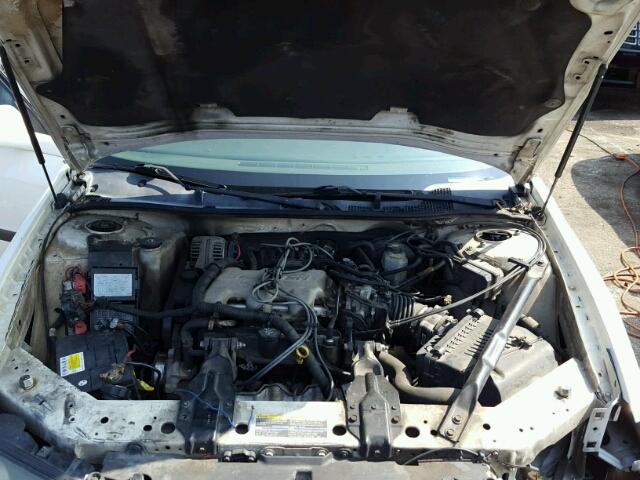 2G1WF52E949417250 - 2004 CHEVROLET IMPALA WHITE photo 7