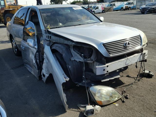 JTHBN30F830100642 - 2003 LEXUS LS 430 SILVER photo 1