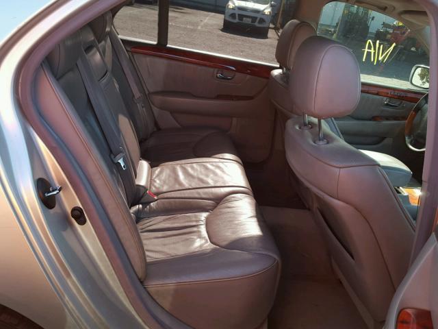 JTHBN30F830100642 - 2003 LEXUS LS 430 SILVER photo 6