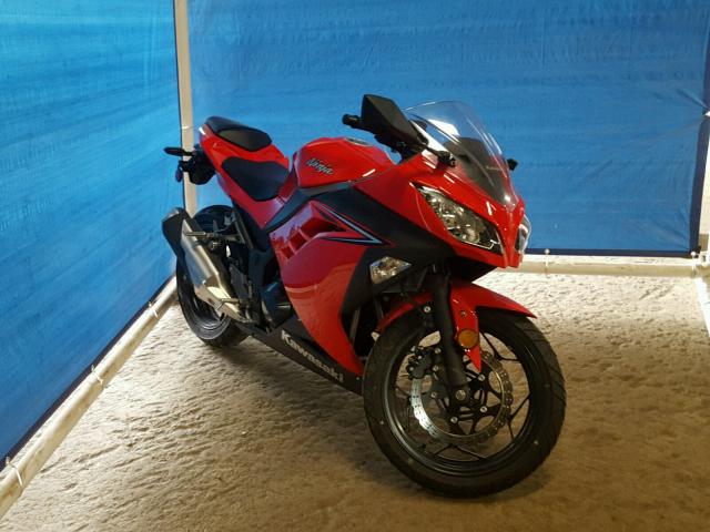 JKAEX8A1XGDA28489 - 2016 KAWASAKI EX300 A RED photo 10