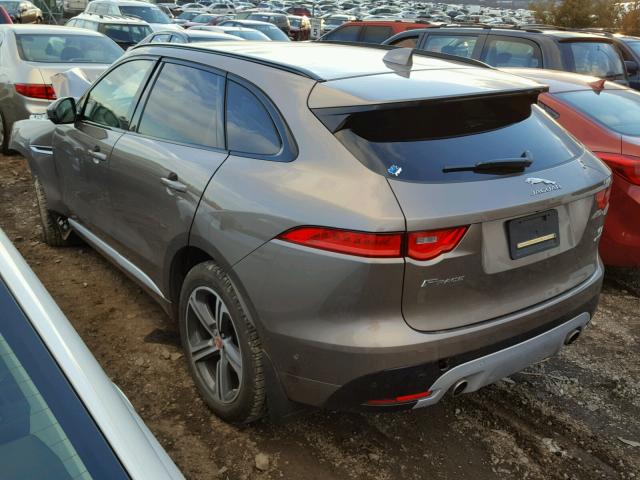 SADCM2BV3HA892390 - 2017 JAGUAR F-PACE S BROWN photo 3