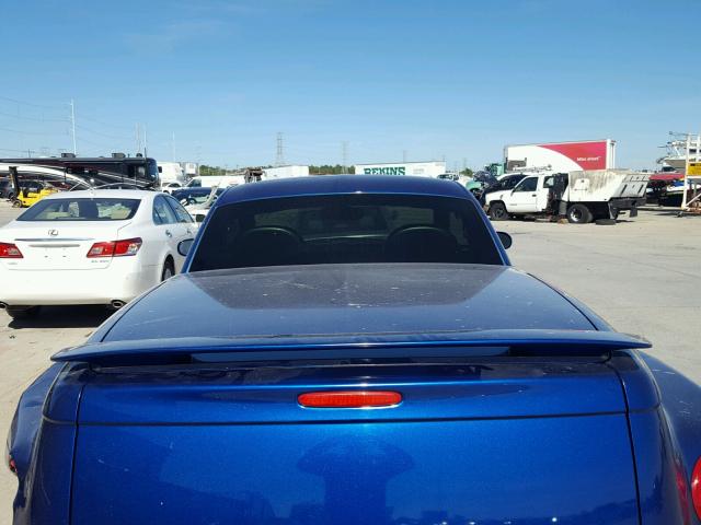 1GCES14P04B108299 - 2004 CHEVROLET SSR 蓝色 照片 6