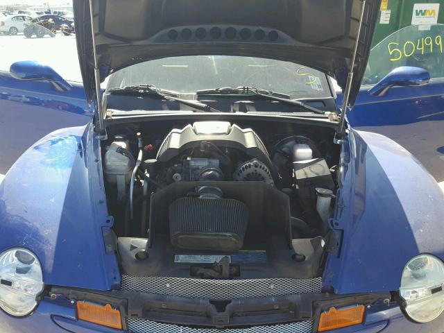 1GCES14P04B108299 - 2004 CHEVROLET SSR BLUE photo 7