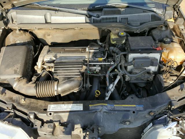 1G8AJ52FX4Z177036 - 2004 SATURN ION LEVEL GREEN photo 7