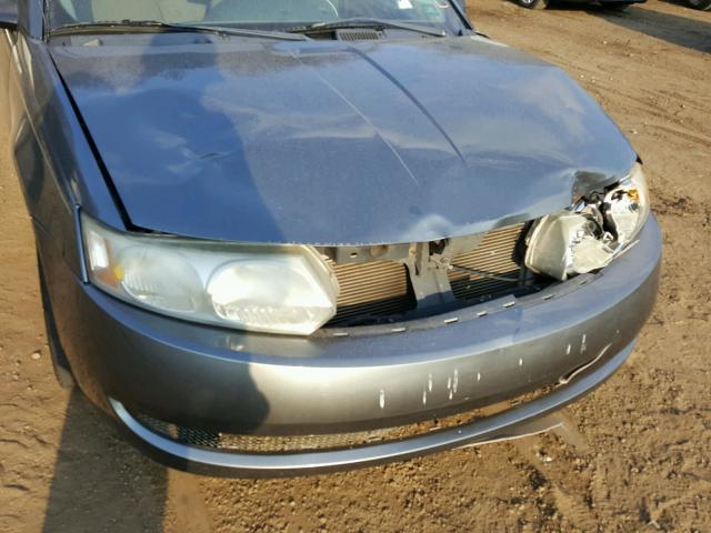 1G8AJ52FX4Z177036 - 2004 SATURN ION LEVEL GREEN photo 9