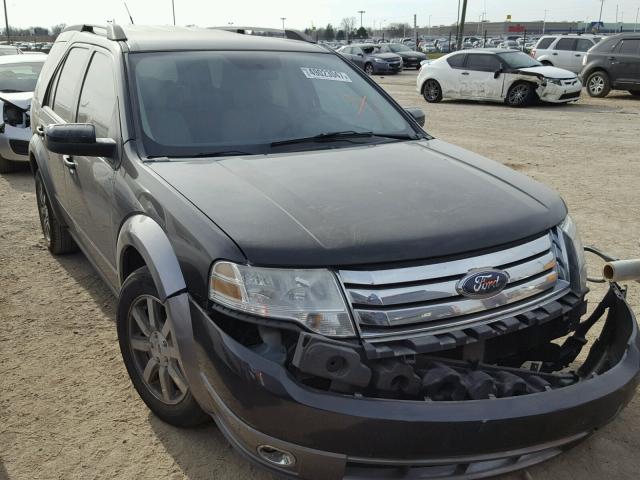 1FMDK02W48GA22854 - 2008 FORD TAURUS X S BLACK photo 1