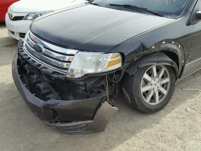 1FMDK02W48GA22854 - 2008 FORD TAURUS X S BLACK photo 9