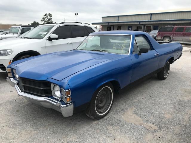 134801L165008 - 1971 CHEVROLET EL CAMINO BLUE photo 2