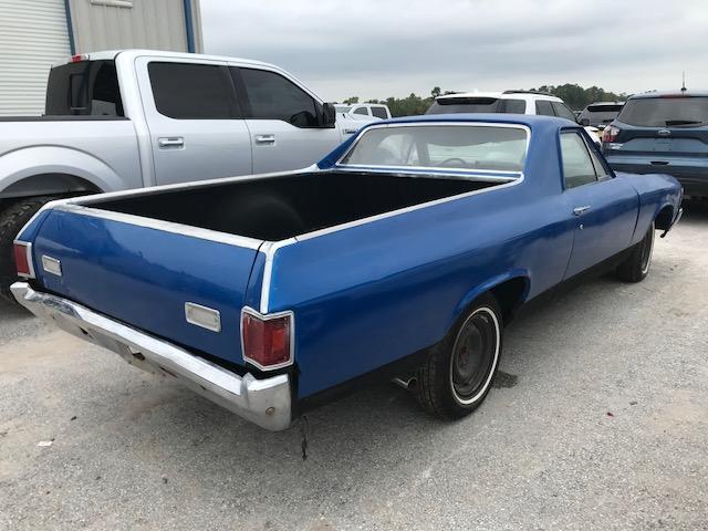 134801L165008 - 1971 CHEVROLET EL CAMINO BLUE photo 4