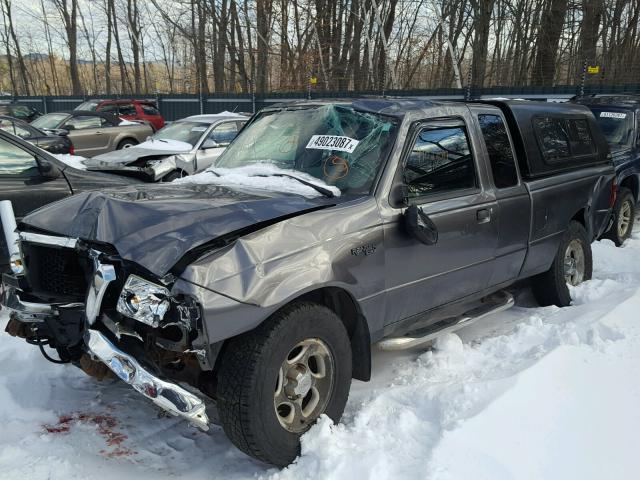 1FTZR45E44PA39857 - 2004 FORD RANGER SUP GRAY photo 2