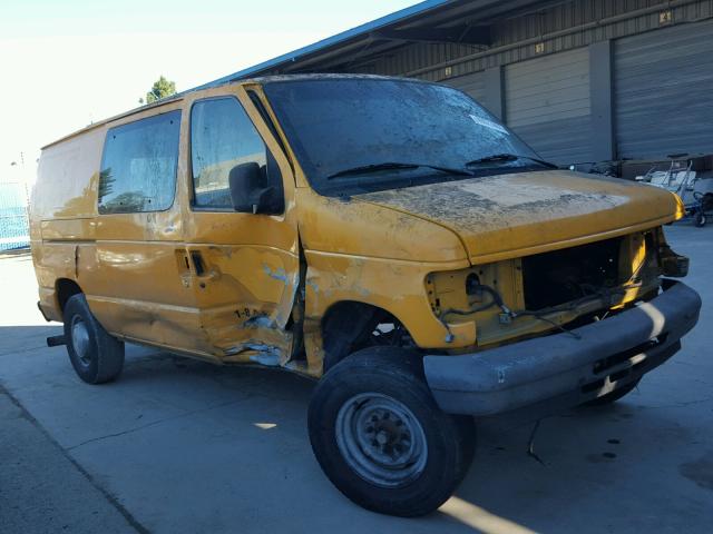 1FTSE34P65HA59596 - 2005 FORD ECONOLINE YELLOW photo 1