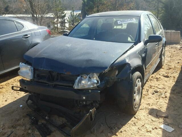 3VWSK69M72M004393 - 2002 VOLKSWAGEN JETTA GLS BLUE photo 2