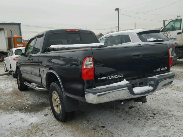 5TBBT44175S458335 - 2005 TOYOTA TUNDRA ACC BLACK photo 3