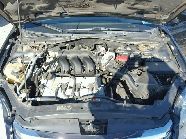 3FAHP02168R168716 - 2008 FORD FUSION SEL BLUE photo 7