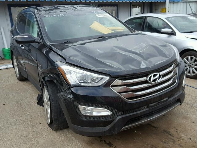 5XYZU3LA8DG122087 - 2013 HYUNDAI SANTA FE S BLACK photo 1