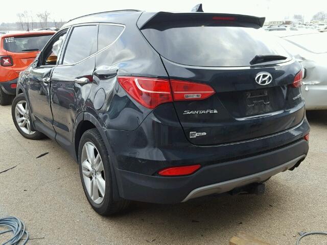5XYZU3LA8DG122087 - 2013 HYUNDAI SANTA FE S Qara foto 3