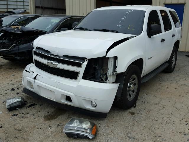 1GNFK13048R265833 - 2008 CHEVROLET TAHOE K150 WHITE photo 2