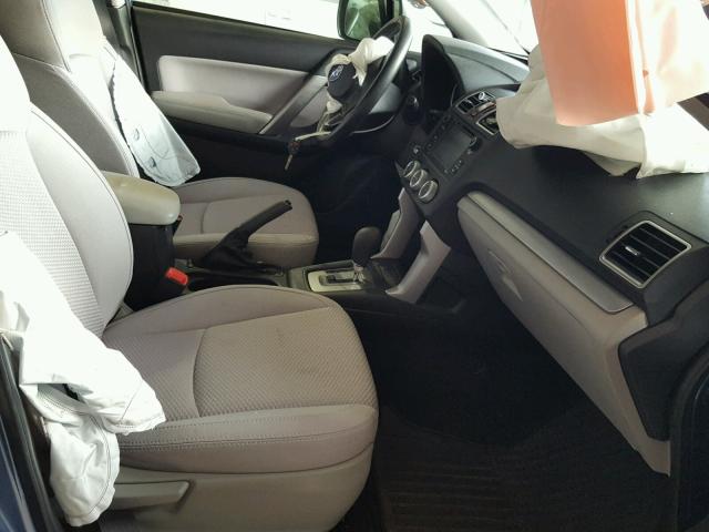 JF2SJABC2GH460664 - 2016 SUBARU FORESTER 2 BLUE photo 5