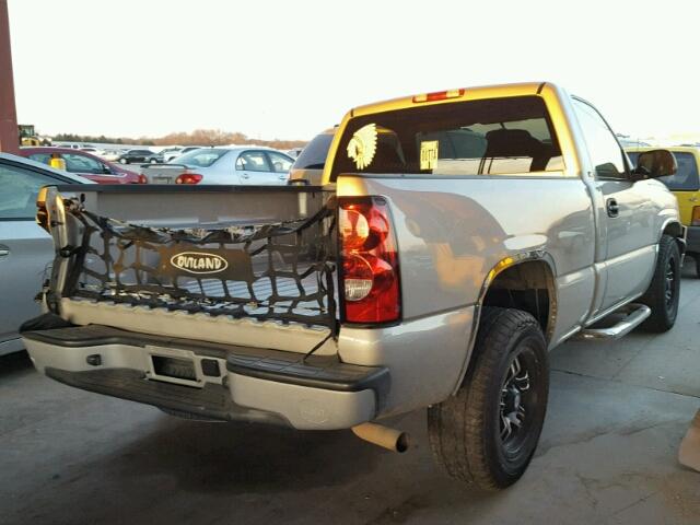 1GCEC14X95Z349512 - 2005 CHEVROLET SILVERADO TAN photo 4