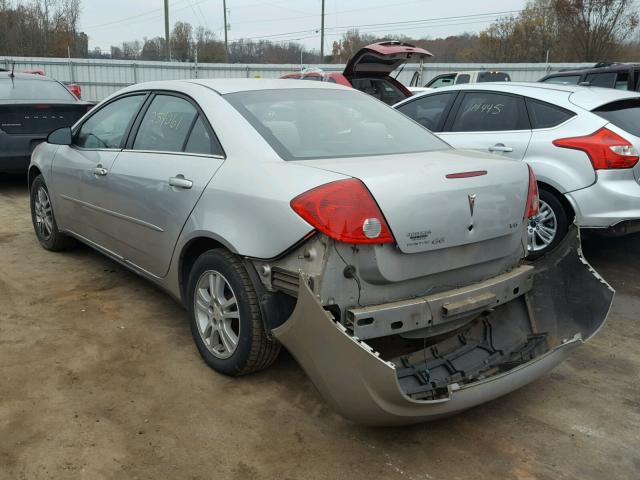 1G2ZG548454156157 - 2005 PONTIAC G6 SILVER photo 3