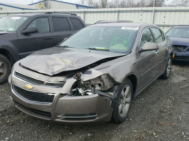 1G1ZC5E00CF285605 - 2012 CHEVROLET MALIBU 1LT გრაფიტი ფოტო 2
