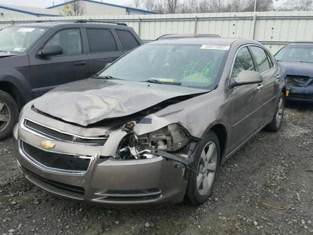 1G1ZC5E00CF285605 - 2012 CHEVROLET MALIBU 1LT CHARCOAL photo 2