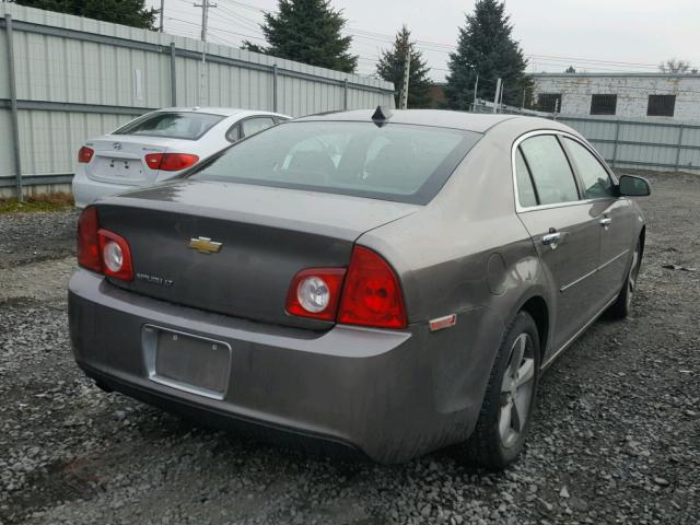 1G1ZC5E00CF285605 - 2012 CHEVROLET MALIBU 1LT გრაფიტი ფოტო 4