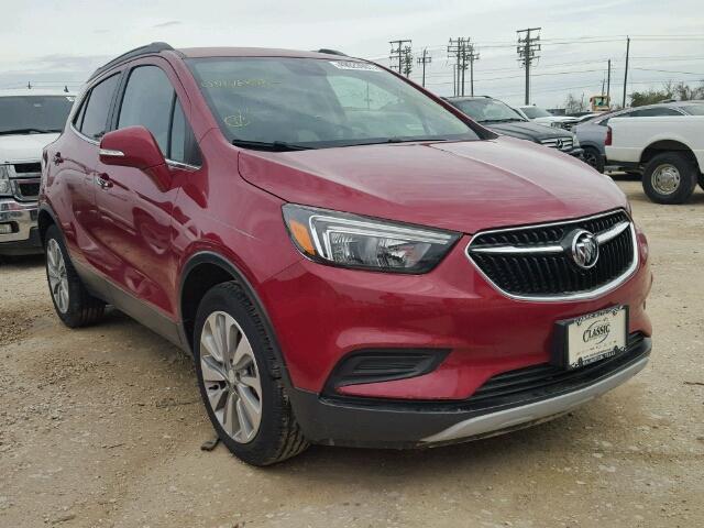 KL4CJASB1HB032626 - 2017 BUICK ENCORE PRE RED photo 1