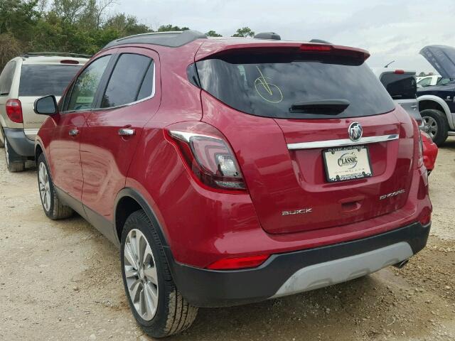 KL4CJASB1HB032626 - 2017 BUICK ENCORE PRE RED photo 3