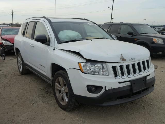 1J4NF1FB5BD283620 - 2011 JEEP COMPASS SP WHITE photo 1