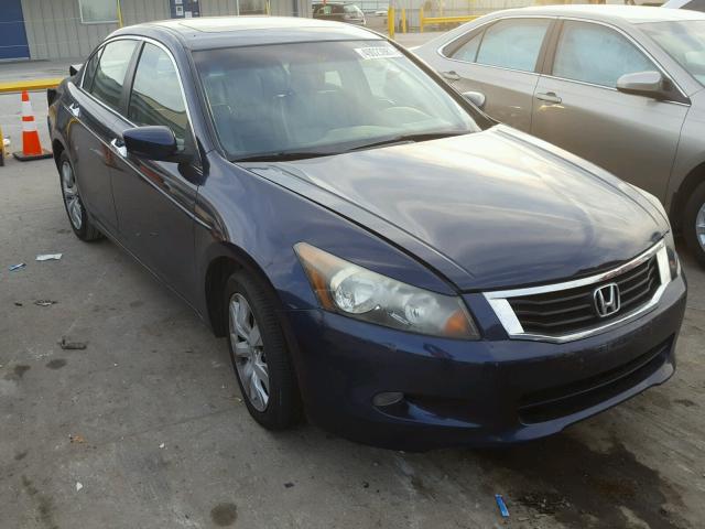 1HGCP36849A005704 - 2009 HONDA ACCORD EXL BLUE photo 1