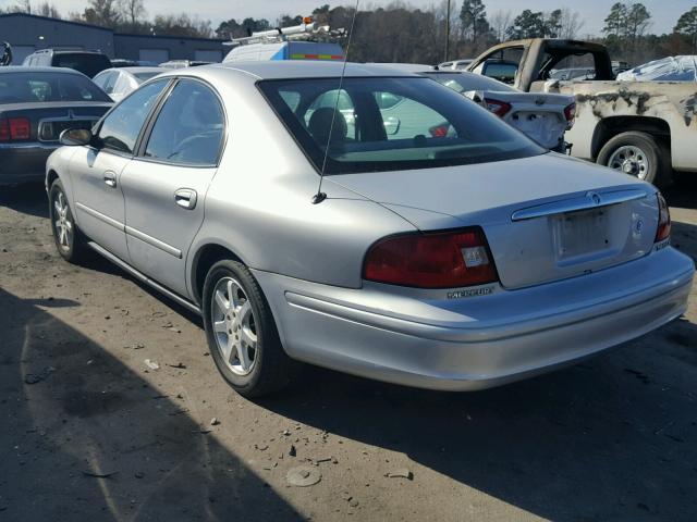 1MEFM50U33A607859 - 2003 MERCURY SABLE GS SILVER photo 3