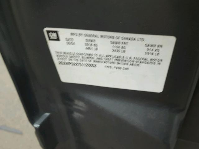 2G2WP522751128852 - 2005 PONTIAC GRAND PRIX Boz foto 10