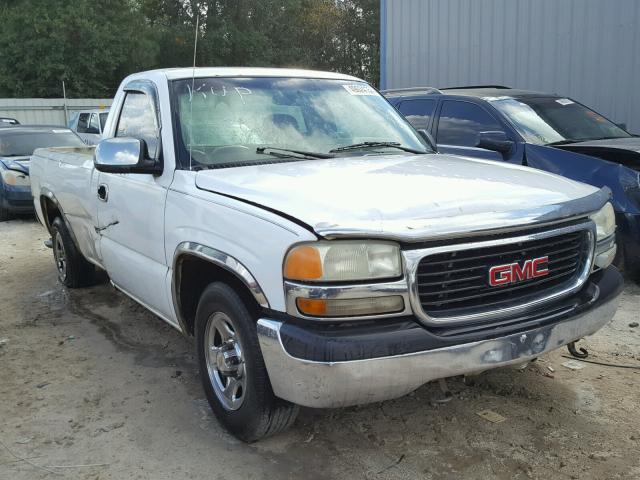 1GTEC14W1YE126173 - 2000 GMC NEW SIERRA WHITE photo 1