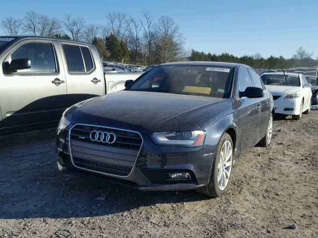 WAUFFAFL9DN029101 - 2013 AUDI A4 PREMIUM GRAY photo 2