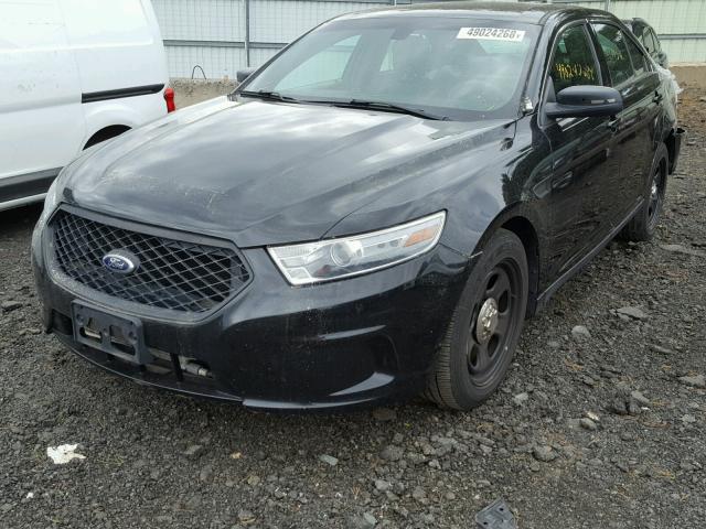 1FAHP2M86DG141152 - 2013 FORD TAURUS POL BLACK photo 2