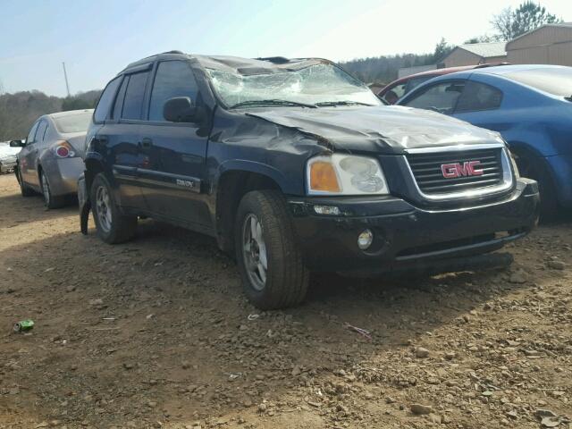 1GKDT13S242382610 - 2004 GMC ENVOY BLACK photo 1