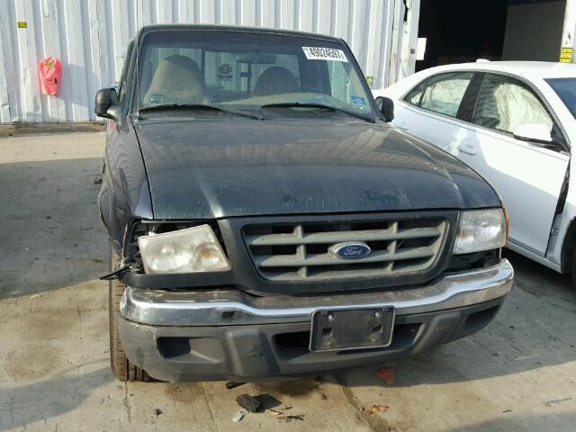 1FTYR10D02TA69421 - 2002 FORD RANGER TWO TONE photo 10